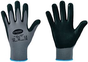 Rokavice HANDAN STRONGHAND®, sive, EN388+EN407, Vel. 11, P120, Z061311