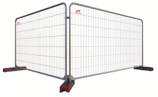 Mobilna ograja ROUND TOP Euro 2000x3450mm s poveznikom, Z07061079LO