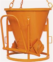 Silos za beton 1011.8, 500l stožčast z vzvodom za odpiranje, Z1050