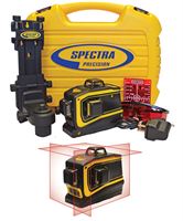 =81= Linijski laser SPECTRA LT56 3-ravnine, vklj. s polnilcem, tarča, očala, vse v kovčku, Z120056