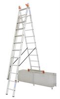 Raztegljiva alu lestev KRAUSE® MONTO® TRIBILO® 3x10 stopnic 6,90m,, Z129765