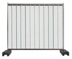 Mobilna ograja - polna 2200x2000mm RAL 9010, Z14151101NN