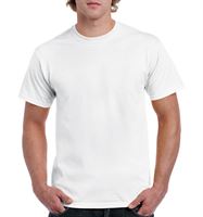 Majica Gildan Heavy Cotton, bela, 170 g/m², vel. XL, P12, Z18009WXL