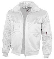 Pilotska jakna QUALITEX, bela, 265 g/m², vel. XXL, Z23611XXL