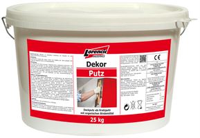 Dekor-zaključni omet-praskan 3,0mm, barvni,poraba 3,9kg/m², 25kg/vedro, 32veder/pal, Z2509325LO