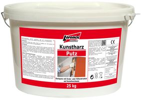 Zaključni fasadni omet iz umetne smole-praskan 1,5mm,barvni,poraba 2,5kg/m², 25kg/vedro, 32veder/pal, Z2510325LO