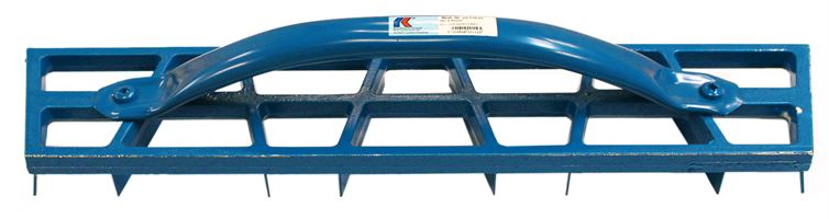 Alu-strgalo 460x85mm lakirano, privijačen jekleni ročaj P15, Z2511014
