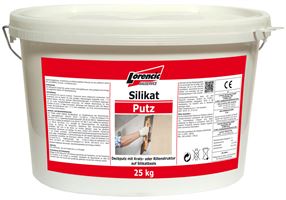 Silikatni fasadni omet-žlebast 3,0mm,beli,poraba 3,6kg/m², 25kg/vedro, 32veder/pal, Z2530725LOW