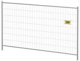 Mobilzaunelement 2000x3472mm (M300) mit Verbindungsschelle, Z27110203540