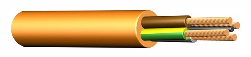 PU - gradbeni kabel 5x2,5 H07BQ-F z napisom 100-500m/rola, Z3011525