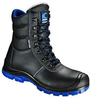 Bausicherheitsschuh Winter OSTRAU, schwarz/blau, EN ISO 20345 S3 SRC, Gr. 43, Z3342043