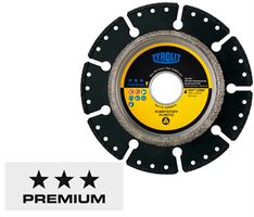 Plošča za rezanje in posnemanje plastike UC3 125x3,0x22,23 mm DCCI COMBI TYROLIT, Z34228075