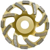 Diamantna lončasta plošča UNIVERSAL gold p=125mm teleskopski brusilnik ELS 125 D, Z37128000