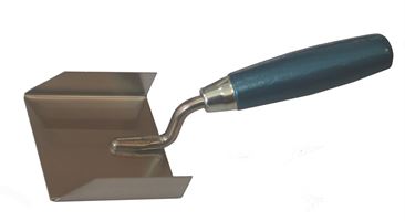 Robna lopatica, nerjaveča, U-oblika 80x90x20mm P50, Z4230401