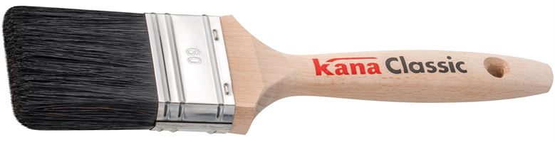 Ploščati čopič KanaClassic 60mm, trdota 12, trd les P12, Z462060-411