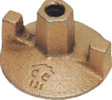 Krožna dvokrilna opažna matica 110 mm pocinkana (0121), Z4810121