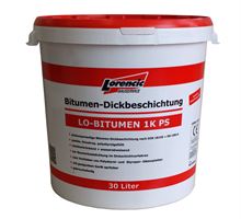 Bitumenski debeli premaz LO-Bitumen 1K PS 30l/vedro 18veder/paleta., Z50126904LO
