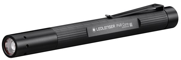 =81= LED-Akku-Taschenlampe P4R CORE 200 Lumen inkl. Akku, Taschenclip, Ladekabel, Z502177