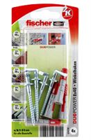 Universaldübel DUOPOWER 8 x 40 WH K 4Stk/Pack 5Pack/Kart 152Kart/Pal, Z535219