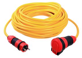 Gradbeni kabel s šuko-ultra vtikačem in vtičnico, 25m K35-N07V3V3-F 3G p= 1,5 mm., Z62271