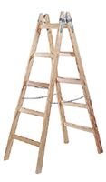 Lesena lestev 6 prečnih letev 1,96x0,58x0,13m ÖNORM EN 131, Z6