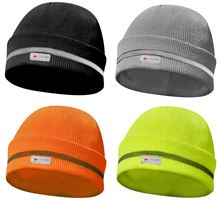 Haube mit Reflektionsstreifen 3M THINSULATE orange, Gr. universal, VPE12/96, Z7000000