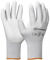Montagehandschuh NANO FLEX, weiß, nahtlos, EN388, Gr. 9, VPE12/120, Z709243