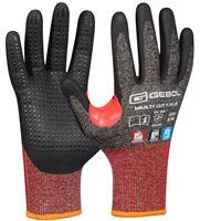 Schnittschutzhandschuh MULTI CUT F PLUS grau/rot/schwarz, EN388, Gr. 11, VPE12/120, Z70942211