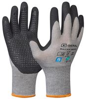 Montagehandschuh MULTI FLEX COMFORT, grau/schwarz, nahtlos, EN388, Gr. 8, VPE12/72, Z709576