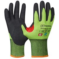Montagehandschuh MASTER CUT C PLUS, grün/schwarz, nahtlos, EN388, Gr. 11, VPE12/72, Z709823