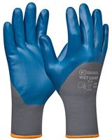 Handschuh WET GUARD, blau/grau, 13G Polyester-Strick, EN388, Gr. 8, VPE12/120, Z72951308