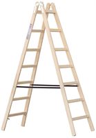 Lesena lestev 7 prečk 2,19x0,56x0,13m, Z7X