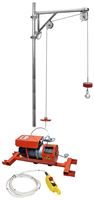 Dvigalo IORI DM200ITLTT 230V, nosilnost 200kg, dolžina vrvi 50x2m, ZDM200ITLTT