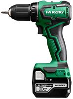 =81= Akku-Bohrschrauber HIKOKI DS18DD 18V 5,0Ah Li-Ion m. 2 Akkus, Ladegerät, ZDS18DDWPZ
