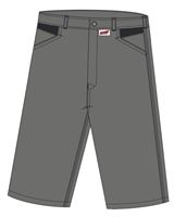 Arbeitsshorts LO-ACTIVE anthrazit/schwarz 245 g/m² Gr. 48 VPE5, ZLO-ACTAS-AS48