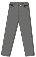 Bundhose LO-ACTIVE anthrazit/schwarz 245 g/m² Gr. 52 VPE5, ZLO-ACTAS-BH52