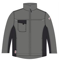 Bundjacke LO-ACTIVE anthrazit/schwarz 245 g/m² Gr. 58 VPE5, ZLO-ACTAS-BJ58