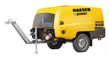Kompresor-elektro KAESER SET M50EPE 5,0m³, 7,0bar, brez zavore, olje za orodje, elektro pogon, ZM50EPE-SET