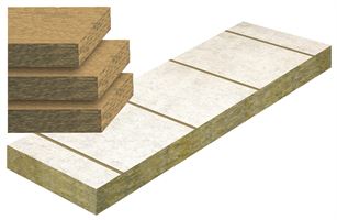 Fas. izol. plošča iz mineralne volne 034 12cm, 1200x400mm, 0,96m²/paket 10pak/pal, ZMWPT12