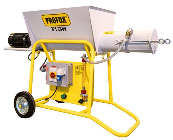 Pretočni mešalec N° 1 MT - 230V 2,2kW kompakten mešalni lonec, Z00025201X