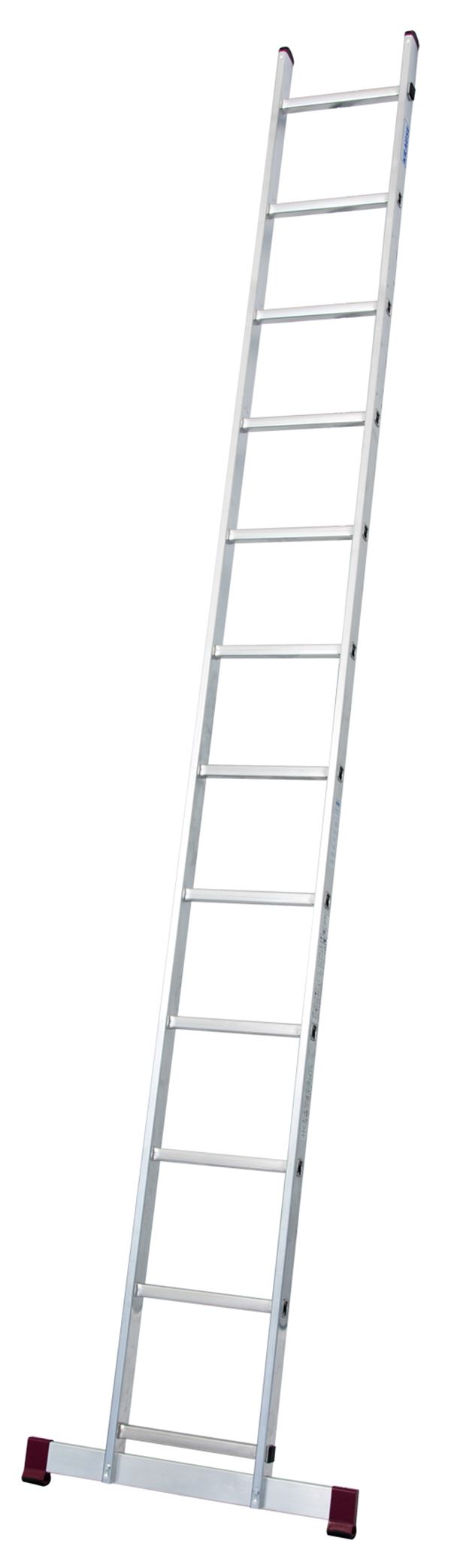 Naslonska alu lestev KRAUSE® CORDA® 12 prečk 3,35m, DV= 4,30m, teža 5,2kg, Z030122