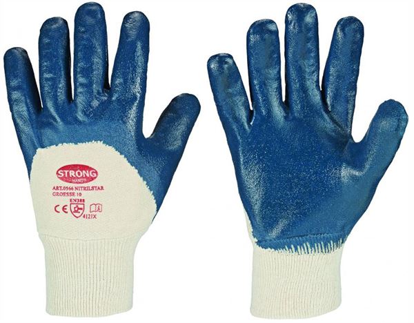Rokavice NITRILSTAR STRONGHAND®, 2-krat prevlečene, pletene, EN 388, Vel. 10, Z052710