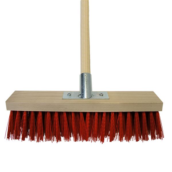 Metla za ceste 40cm Elaston valovita oblika z ročajem 28/1600mm, Z070468