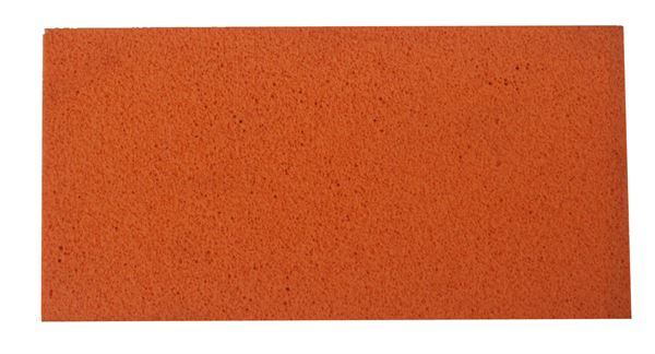 Nadomestna pena rdeča-fina za zaribalko 280x140x18mm P191, Z0910728