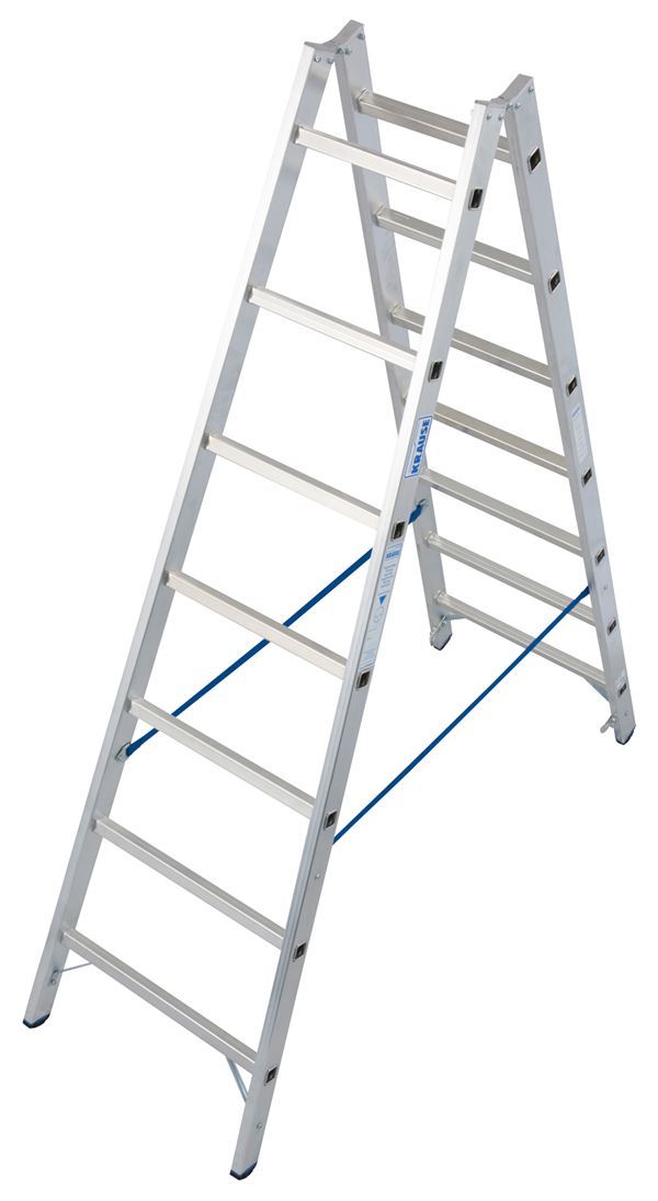 Dvokraka alu lestev KRAUSE® STABILO® 2x7 prečk 2,05m, DV= 3,30m, teža 7,5kg, Z124913