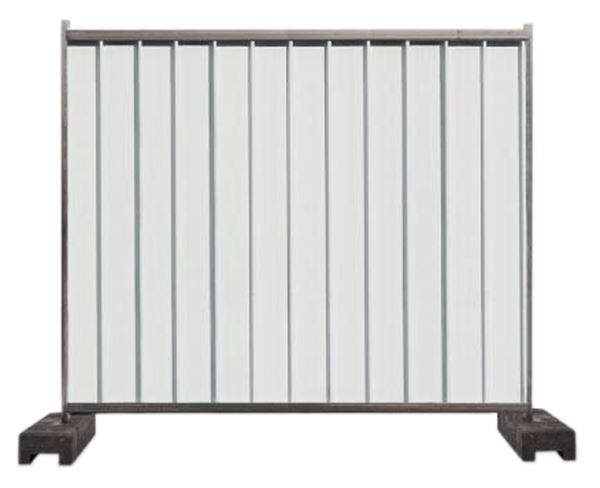 Mobilna ograja - polna 2200x2000mm RAL 9010, Z14151101NN