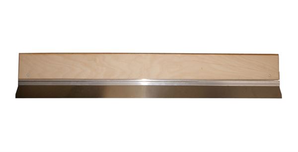 Stenska lopatica z letvijo iz aluminija 800mm nerjaveča, močna izvedba P10, Z1640880