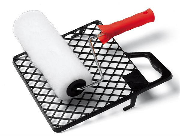 Komplet valjček in PVC odcejalna mreža BASELINE-R 24cm, ročaj 6mm, P30, Z202200
