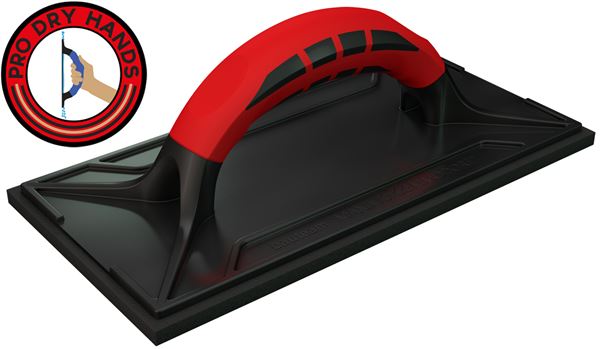 Zaribalka COMMODORE črna obloga 280x140x8mm P70, Z22615KO