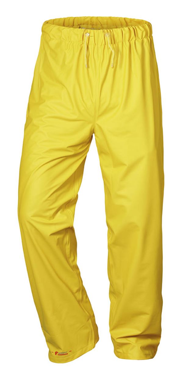 PU-Hlače za dež KARLSKRONA, rumene, 190 g/m², vel. XXL, P20, Z26424XXL